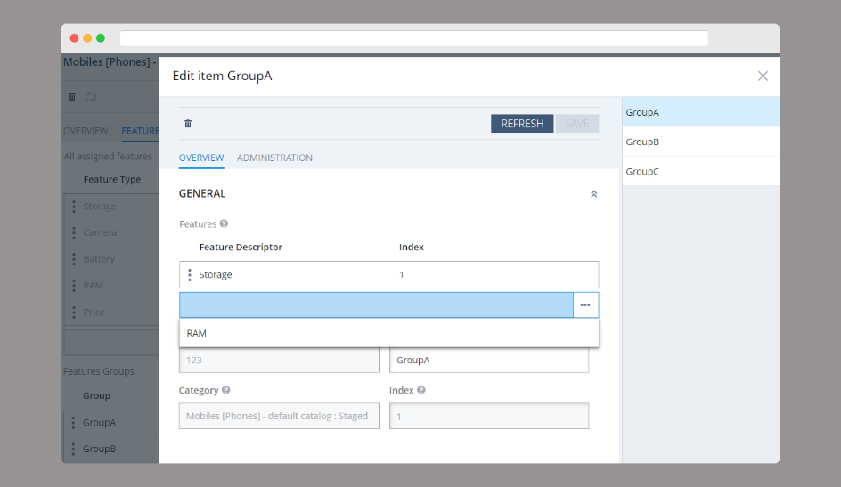 Fetching classification metadata